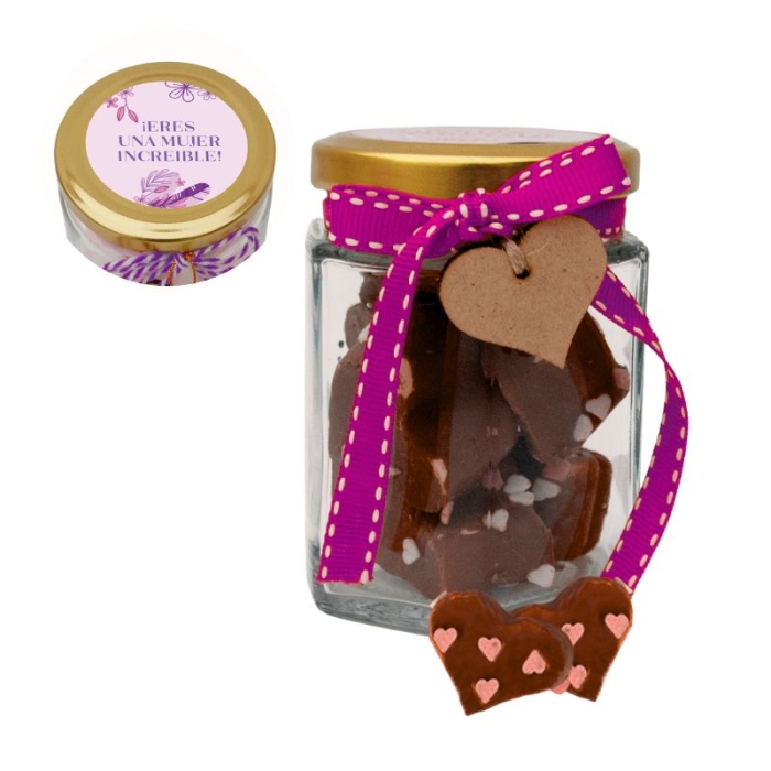 Frasco choco para ella