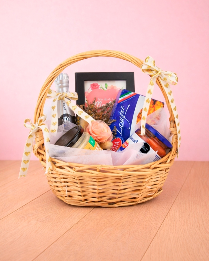 Cesta sorpresa para ella