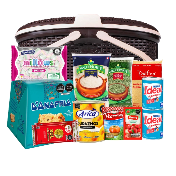 CANASTA DE NAVIDAD 7 - Vista 2