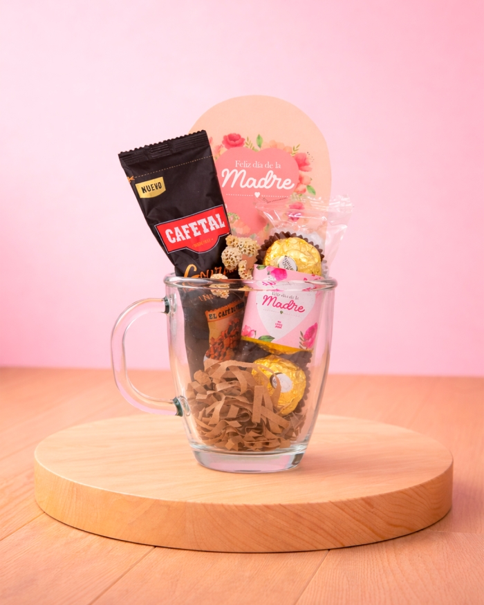 Taza sabor a café y Chocolates