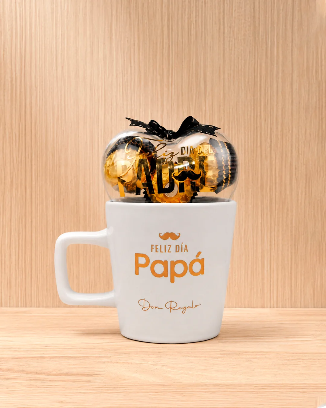 Taza con chocolates Ferrero