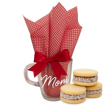 Taza de vidrio con diseño personalizado