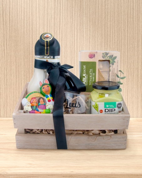 Detalle Navideño con Retablito de cerámica