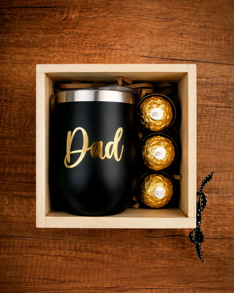 Detalle Mug y chocolates