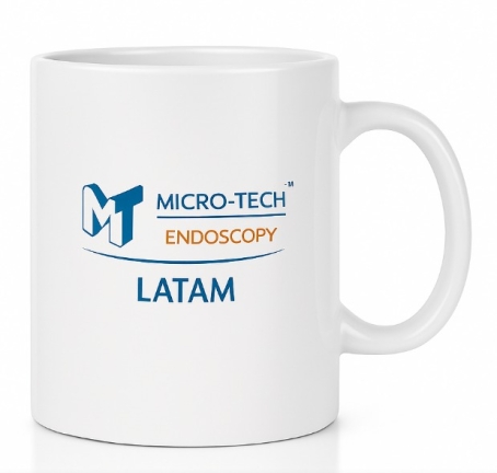 Taza blanca publicitaria 