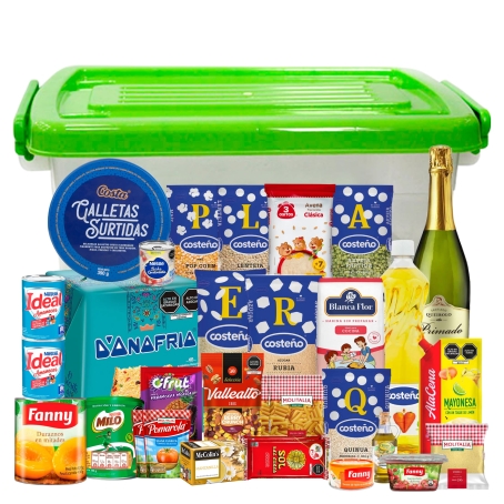 CANASTA DE NAVIDAD 300 EN CAJA ORGANIZADORA