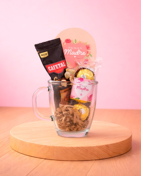 Taza sabor a café y Chocolates