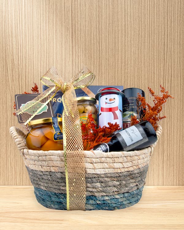 Cesta de mimbre Mixtura