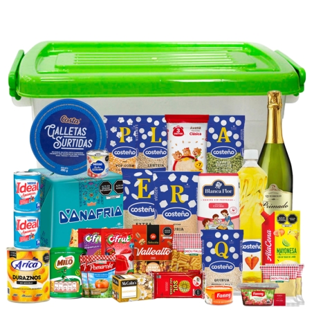 CANASTA DE NAVIDAD 300 EN CAJA ORGANIZADORA