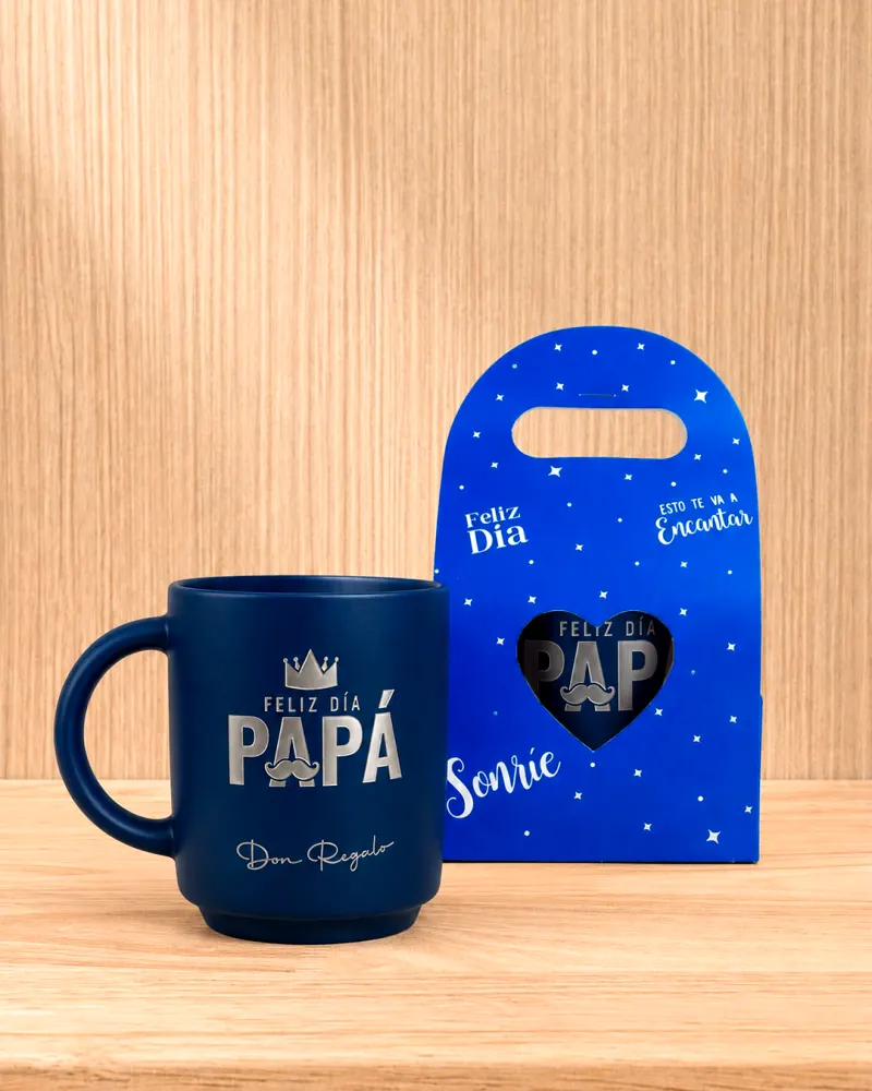 Taza Feliz día Papá Premium